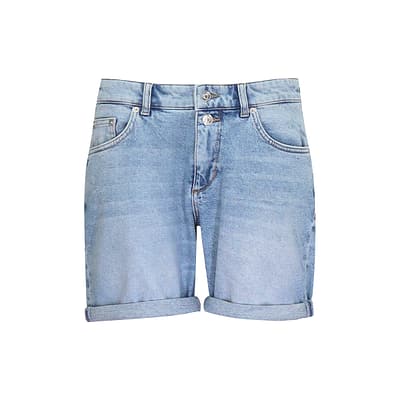 MAC • lichtblauwe Short button