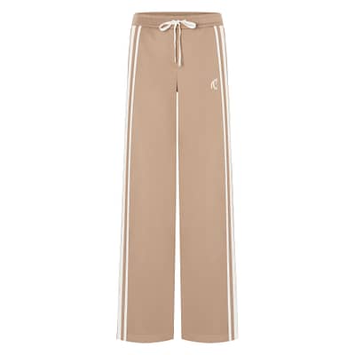 Cambio • bruine Avril slit broek
