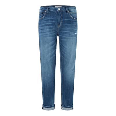 Cambio • blauwe Kerry jeans eco dark destroyed