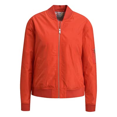 Milano Italy • rood bomberjack