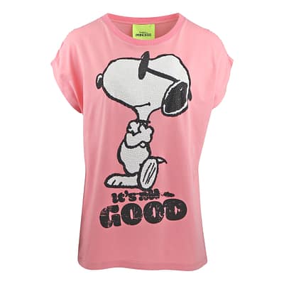 Frogbox • roze t-shirt Snoopy