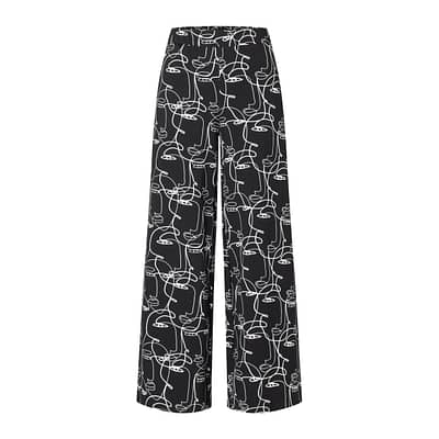 MAC • wijde pantalon Faye