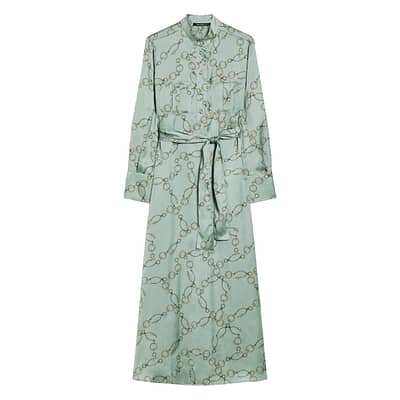 Pennyblack • lange groene jurk Hardy