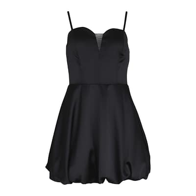 Rinascimento • korte zwarte ballon jurk