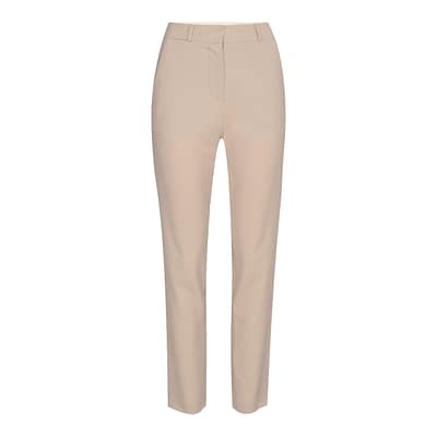 Alysi • wollen pantalon in creme