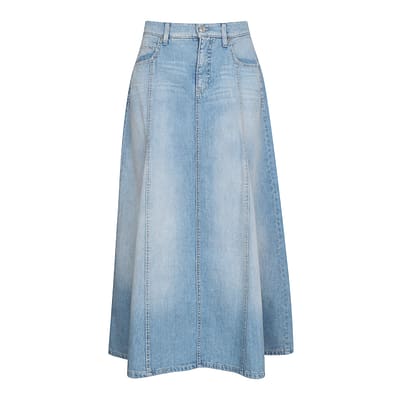 Cambio • blauwe denim rok Hannah