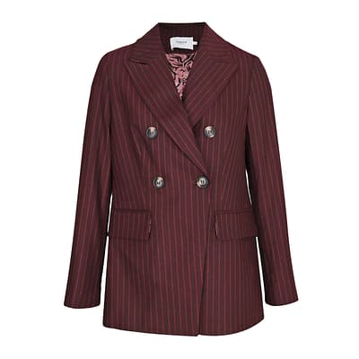 Janice • bordeaux rode Kingston blazer
