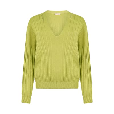 Liu Jo • groene lurex trui