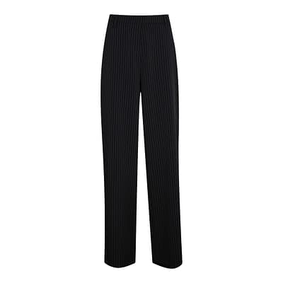 MAC • zwarte gestreepte broek Camilla