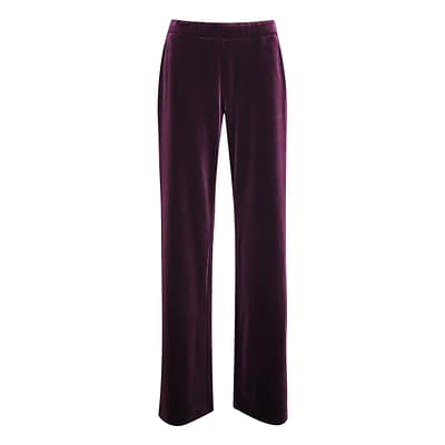 MAC • velvet Chiara broek paars