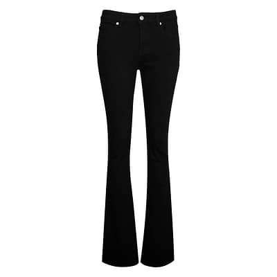 Janice • zwarte flared jeans Arlo