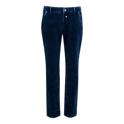 MAC • blauwe Montana chino velvet jeans