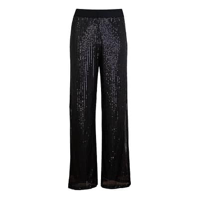 Princess goes Hollywood • zwarte pailletten broek