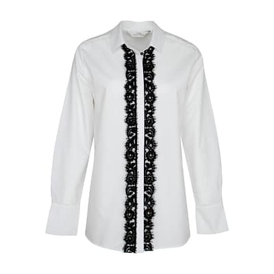 Max Volmáry • witte blouse met kant