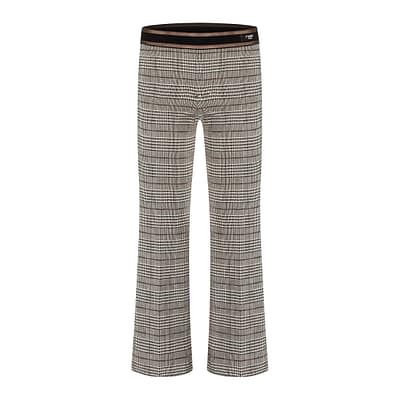 Cambio • geruite Francoise cropped broek