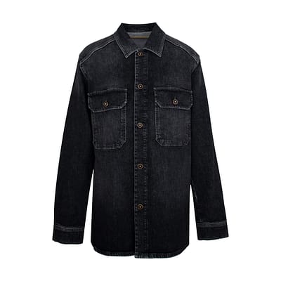 MAC • zwart denim over shirt