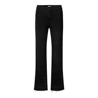 Milano Italy • zwarte bootcut jeans