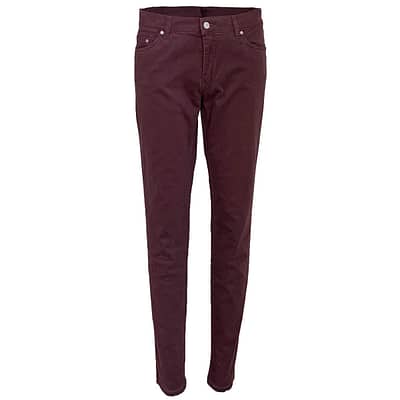 Hampton Bays • slim fit pantalon in bordeaux rood