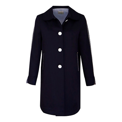 Verysimple • donkerblauwe trenchcoat