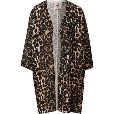 Frogbox • lang vest met luipaard print