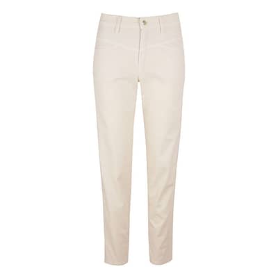 Cambio • fluwelen broek Kadlin in creme