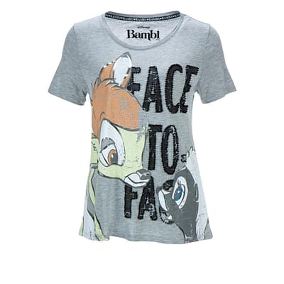 Frogbox • grijs t-shirt met Bambi