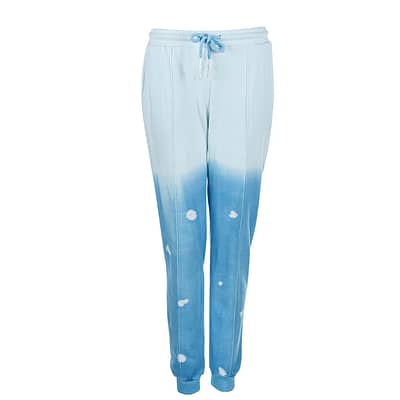 Princess goes Hollywood • relaxte broek met overloop van wit naar blauw