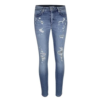 MAC • blauwe jeans Daydream skinny destroyed