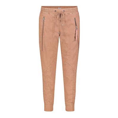 MAC • relaxte broek Future Worker in terracotta