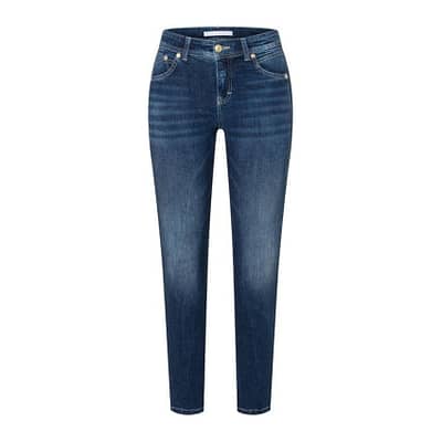 MAC • blauwe slim fit jeans Carrie