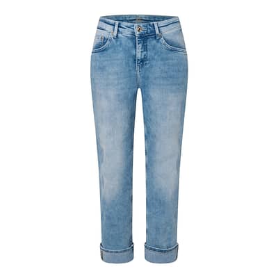 MAC • blauwe Rich turn up jeans