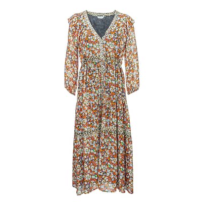Frogbox • maxi bloemen jurk