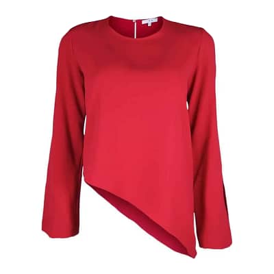 IRO • rode cut-out blouse Awefa