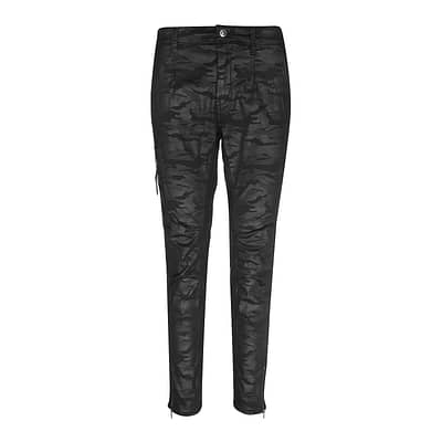 MAC • zwarte Rich cargo coating jeans