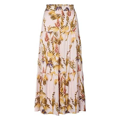 Lolly's Laundry • roze maxi rok met bloemen