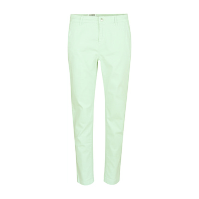 MAC • lichtgroene Chino turn up broek