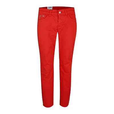 MAC • rode Slim 7/8 broek