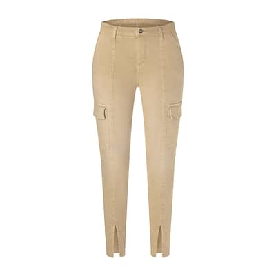 MAC • beige Dream cargo cotton broek