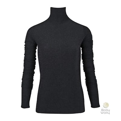 Ibana • zwarte col top Victoria