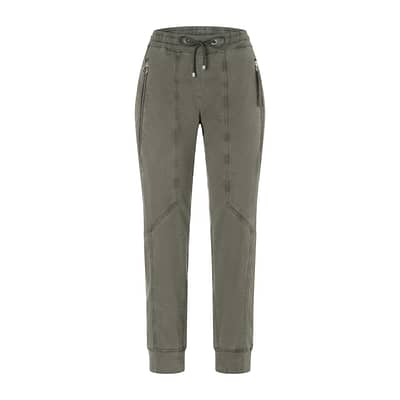 MAC • relaxte broek Future Worker in vintage kaki