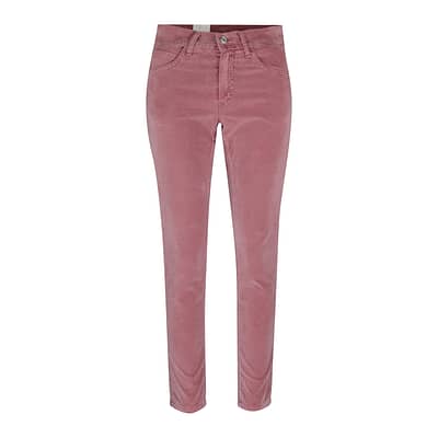 Angels • roze velvet broek Ornella