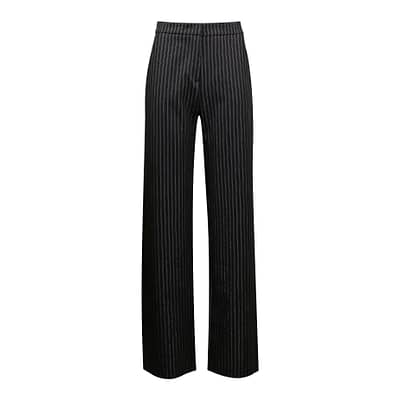 Verysimple • zwarte pantalon met zilveren strepen