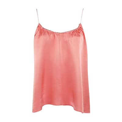 Forte_Forte • roze satijnen top