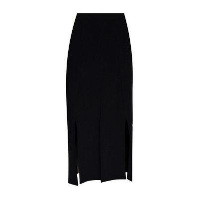 Verysimple • zwarte midi rok