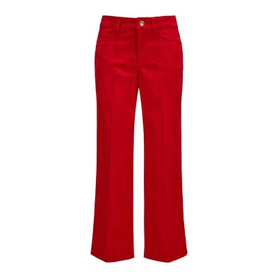 Cambio • rode ribfluwelen broek Francesca