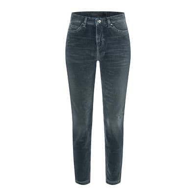 MAC • grijze fluwelen Skinny broek