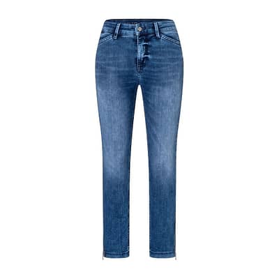 MAC • blauwe Dream Chic glam zip jeans