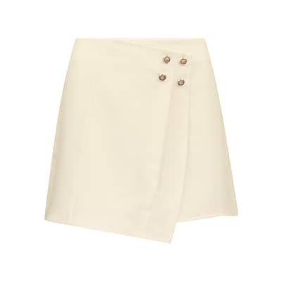 Explosion • beige shorts met overslag