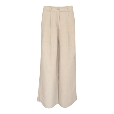 Cambio • beige linnen broek Avril