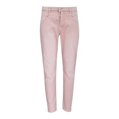 MAC • roze jeans Boyfit button